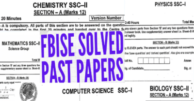 fbise past papers