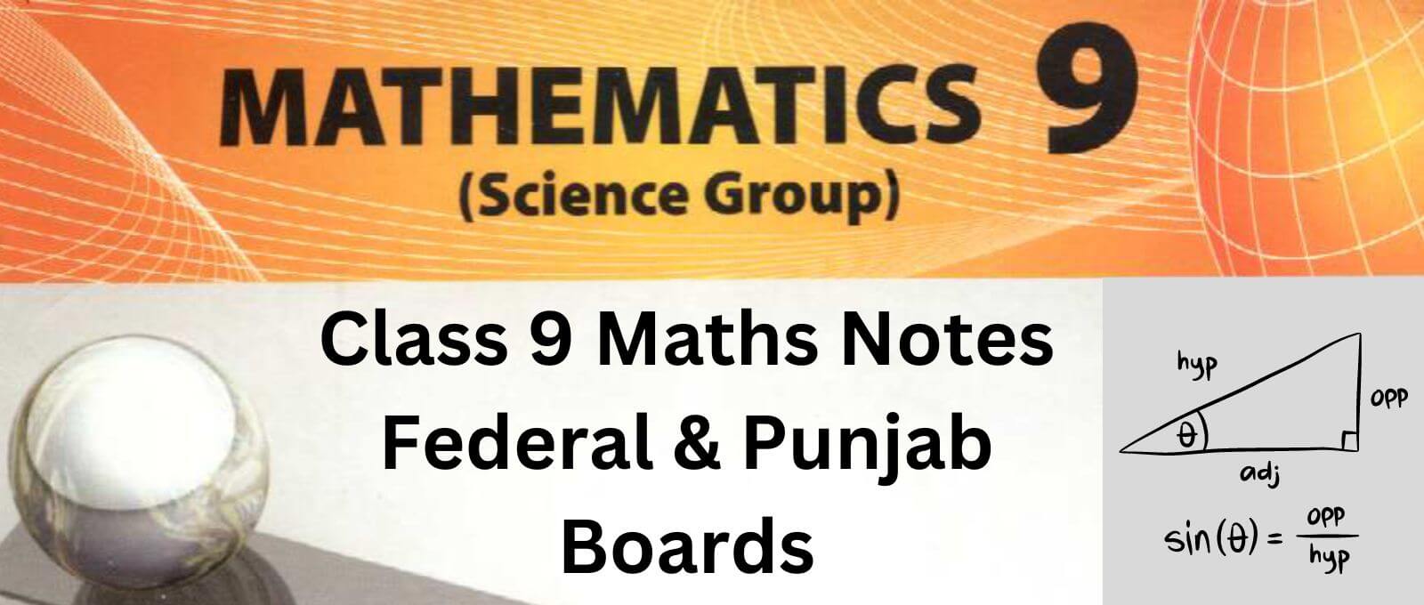 Class 9 Maths Notes Federal Punjab Boards